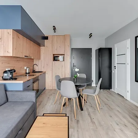 Apartment Blue Mandarin - Chlebova Gdansk
