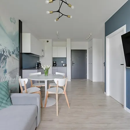 Apartment Blue Mandarin - Chlebova Gdansk