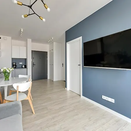 Apartment Blue Mandarin - Chlebova Gdansk