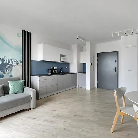 Apartment Blue Mandarin - Chlebova Gdansk
